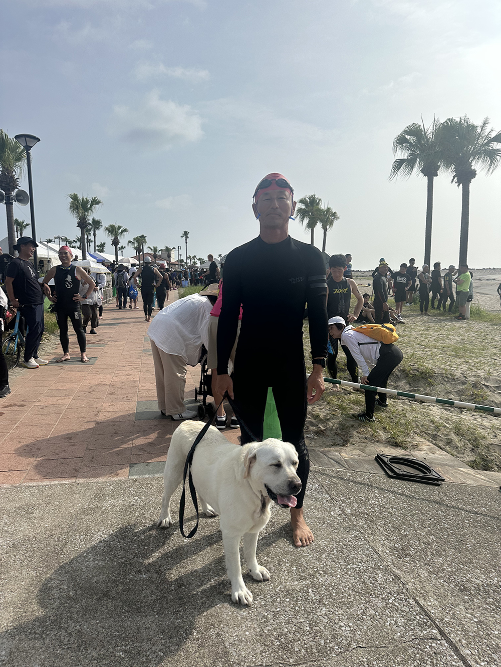 ISOLABLEU founder Takaaki Toba — by the sea
