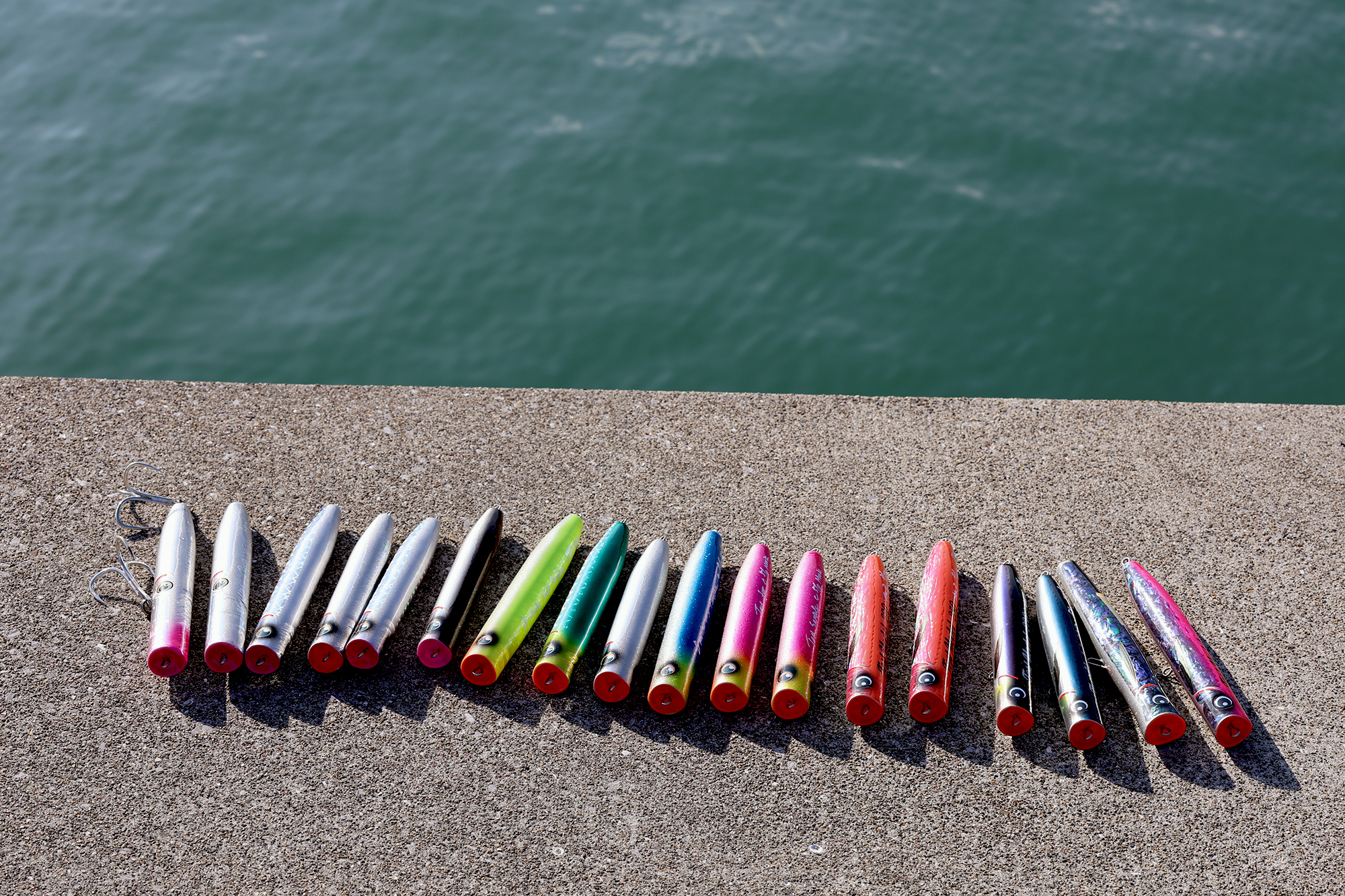 The full BALSAM colour range, lined up