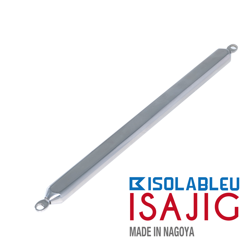 A single ISAJIG with the ISOLABLEU logo — Made in Nagoya