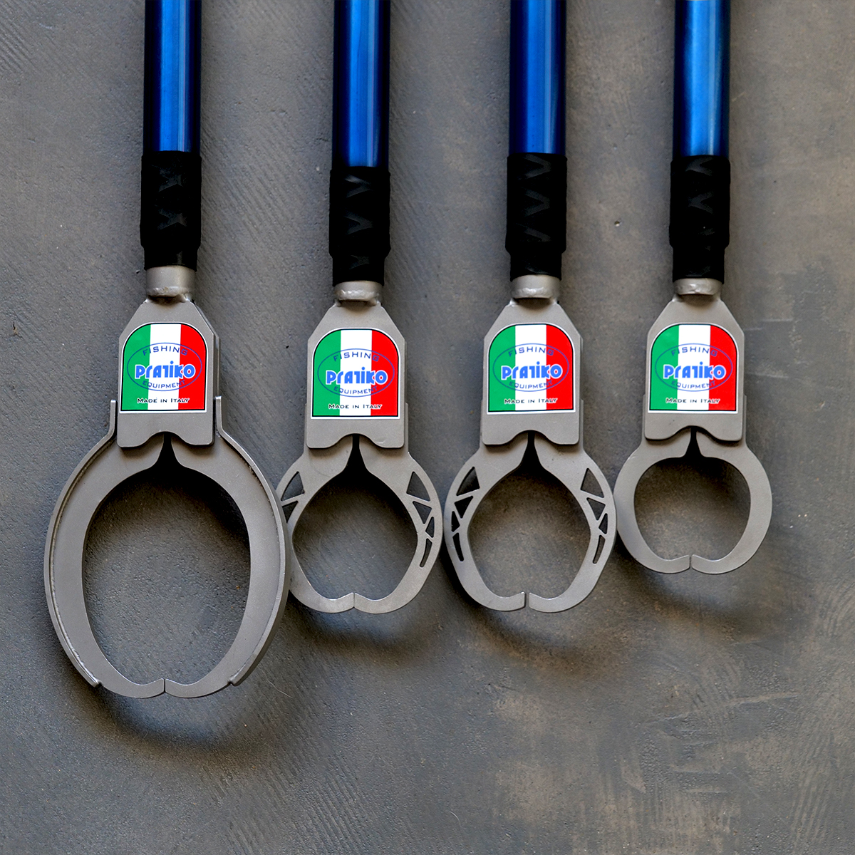 Close-up of the PRATIKO grip heads (jaw clamp)